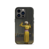 Prayer in the Mosque - Jean-leon Gerome Phone Case Iphone 13 Pro / Matte Black Phone Case Printed Classical Painting Man Golden Cairo