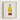Framed Illustration Person Traditional Chinese Attire Vibrant Yellow Hardy Jowett, 1930s Spirituality, Qing Dynasty Manchu Fashion