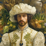 Prince Alfonso - Schwule spanische Königlichkeit Barock-Kunstdruck / Leinwand, Poster Drucke & Visual Artwork, Toby Leon
