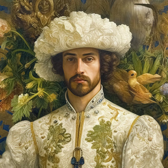 Prince Alfonso - Schwule spanische Königlichkeit Barock-Kunstdruck / Leinwand, Poster Drucke & Visual Artwork, Toby Leon
