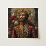 Prince Fyodor - Russian Gay Royalty Art Print / Canvas, 12x12’’ / 31x31cm / Unframed / no Border, Posters Prints & Visual Artwork, Toby Leon