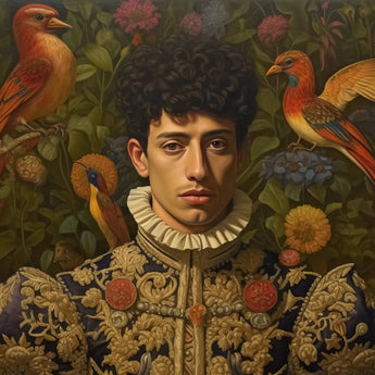 Prince Ignacio - Schwule spanische Royals-Kunstgrafik / Leinwand, Poster, Drucke & visuelle Kunstwerke, Toby Leon