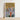 Framed Ornate Miniature Painting Figures Traditional Attire Golden Among Ochre Boughs, Mirza Ali Art, Cinnabar Silk