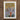 Framed Persian Miniature Painting Among Ochre Boughs, Mirza Ali Art, Cinnabar Silk