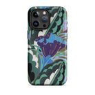 Purple Floral Motif - Edouard Benedictus Iphone Case, 15 Pro Max / Matte, Floral Patterned Phone Case