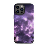 Purple Haze - Lightning Storm Iphone Hülle, 13 Pro Max / Matt, Handyhüllen, Toby Leon