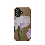 Iris Viola - Custodia Iphone Floreale Ogawa Kazumasa, 17 / Opaca, Custodie per Cellulari, Toby Leon