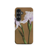 Purple Iris - Ogawa Kazumasa Floral Phone Case, Samsung Galaxy S24 / Matte, Mobile Cases, Toby Leon