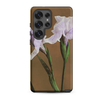Purple Iris - Ogawa Kazumasa Floral Phone Case, Samsung Galaxy S25 Ultra / Matte, Mobile Cases, Toby Leon
