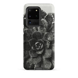 Pyramidal Saxifrage (saxifraga Aizoon) - Karl Blossfeldt Phone Case Samsung Galaxy S20 Ultra / Matte Black White Photographic Phone Case