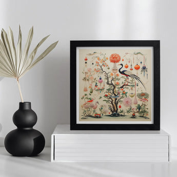 Queer Menagerie Pt 1 - Alien Bird Taxonomy Art Print / Canvas, Posters Prints & Visual Artwork, Toby Leon