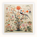 Queer Menagerie Pt 1 - Alien Bird Taxonomy Art Print / Canvas, Posters Prints & Visual Artwork, Toby Leon