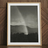 Rainbow - Alfred Stieglitz Black and White Art Print / Canvas, 24x32’’ / 61x81cm / Natural Frame / Matboard, Posters Prints & Visual