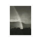 Rainbow - Alfred Stieglitz Black and White Art Print, 24x32’’ / 61x81cm / Unframed, Beam Light Pierces Dark Storm Clouds