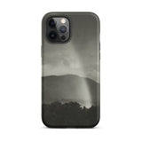 Rainbow - Alfred Stieglitz Black & White Phone Case Iphone 12 Pro Max / Matte Black Phone Case Grayscale Landscape Alfred Stieglitz, Storm
