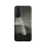 Rainbow - Alfred Stieglitz Black & White Phone Case Samsung Galaxy S21 / Matte Black Phone Case Monochrome Rainbow Mountains Alfred