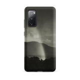 Rainbow - Alfred Stieglitz Black & White Phone Case Samsung Galaxy S20 Fe / Matte Black Phone Case Monochrome Photograph Rain Shower