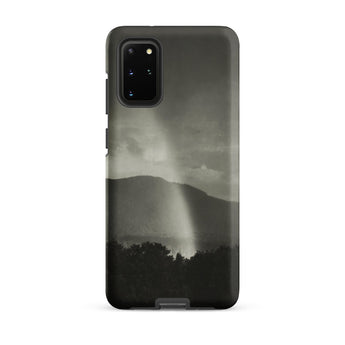 Rainbow - Alfred Stieglitz Black & White Phone Case Samsung Galaxy S20 Plus / Matte Black Phone Case Monochrome Photograph Rainstorm Light