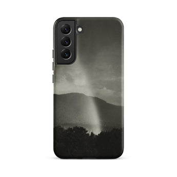 Rainbow - Alfred Stieglitz Black & White Phone Case Samsung Galaxy S22 Plus / Matte Black Phone Case Monochrome Photograph Rainbow