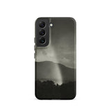 Rainbow - Alfred Stieglitz Black & White Phone Case Samsung Galaxy S22 / Matte Black Phone Case Monochrome Photograph Rainbow Mountains