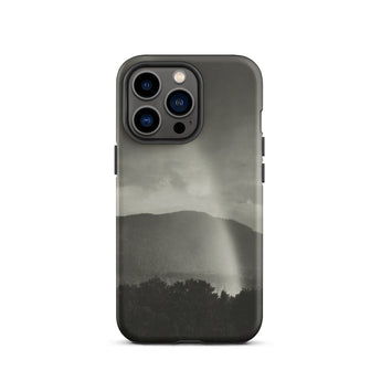 Rainbow - Alfred Stieglitz Black & White Phone Case Iphone 13 Pro / Matte Black Phone Case Mountain Landscape Alfred Stieglitz, Storm