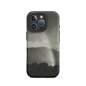 Rainbow - Alfred Stieglitz Black & White Phone Case Iphone 16 Pro / Matte Black Phone Case Mountain Scene Alfred Stieglitz, Storm Sighs,