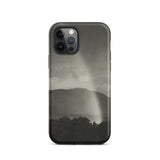 Rainbow - Alfred Stieglitz Black & White Phone Case Iphone 12 Pro / Matte Black Phone Case Mountain Scene Alfred Stieglitz, Storm Sighs,
