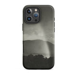 Rainbow - Alfred Stieglitz Black & White Phone Case Iphone 16 Pro Max / Matte Black Phone Case Mountain Scene Alfred Stieglitz, Storm