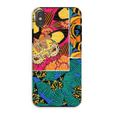 Rainbow Butterflies - E.a. Seguy Pochoir Iphone Case Xs / Matte Colorful Patterned Phone Case Vibrant Floral Butterfly Designs Rainbow
