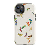 Rainbow Butterflies - Kamisaka Sekka iPhone-Hülle, 14 Plus / Matt, Handyhüllen, Toby Leon