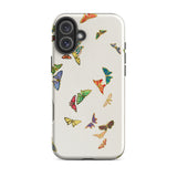 Rainbow Butterflies - Kamisaka Sekka iPhone-Hülle, 16 Plus / Matt, Handyhüllen, Toby Leon