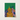 Vibrant Pop-art Canvas Stylized Golden-skinned Demon Yellow Horns Lanny Sommese Builds, Rainbow Devil, Horned Trickster Grins