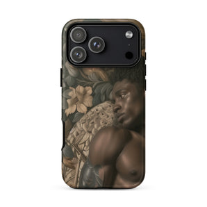 Raziel - Gay Black Angel Art Phone Case, Gay Black Angel, Poem Made Flesh, Raziel Steps