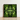 Black-framed Square Canvas Symmetrical Kaleidoscopic Design Vibrant Green Hypnotic Botanical Print, Alien Emerald Dreamscape, Trippy