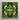 Square-framed Artwork Symmetrical Kaleidoscopic Pattern Vibrant Green Leaves Hypnotic Botanical Print, Alien Emerald Dreamscape, Trippy