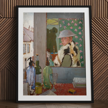 Ready to Start - William Orpen Kunstdruck / Leinwand, 24x32’’ / 61x81cm / Schwarzer Rahmen / Passepartout, Poster-Drucke & visuelle Kunstwerke, Toby Leon