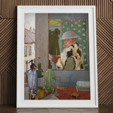 Ready to Start - William Orpen Kunstdruck / Leinwand, 24x32’’ / 61x81cm / Weißer Rahmen / Passepartout, Poster-Drucke & visuelle Kunstwerke, Toby Leon