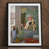 Ready to Start - William Orpen Art Print / Canvas Black-framed Painted Portrait Boy White Helmet Orpen’s, Wartime Whiskey Prints