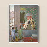 Ready to Start - William Orpen Art Print / Canvas Framed Painting Soldier White Helmet Fur-lined Coat Set William Orpen’s Ready, Orpen Art,