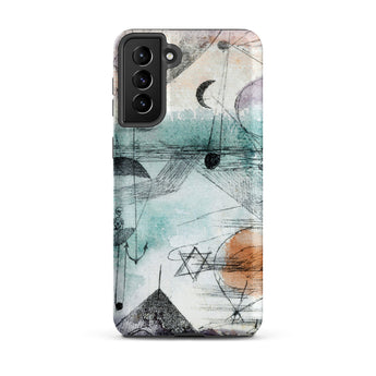 In the Realm of Air - Paul Klee Phone Case, Samsung Galaxy S21 Plus / Matte, Mobile Cases, Toby Leon