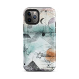 In the Realm of Air - Paul Klee Phone Case Iphone 11 Pro / Matte Abstract Art Phone Case Celestial Geometric Motifs Muted Paul Klee Crafts,