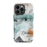 In the Realm of Air - Paul Klee Phone Case Iphone 14 Pro Max / Matte Abstract Art Phone Case Textured Watercolor-like Design Muted Paul