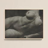 Rebecca Salsbury Strand - Alfred Stieglitz Art Print / Canvas Black-and-white Framed Nude Figure, Sensual Shadows Prints