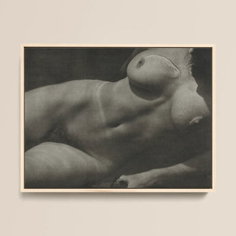 Rebecca Salsbury Strand - Alfred Stieglitz Art Print / Canvas Black-and-white Framed Nude Figure, Sensual Shadows Prints