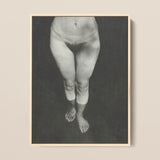 Rebecca Salsbury Strand - Alfred Stieglitz Art Print / Canvas Black-and-white Framed Photograph Nude Human Figure Waist Minimalist, Prints