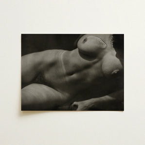 Rebecca Salsbury Strand - Alfred Stieglitz Art Print / Canvas Black-and-white Photographic Nude Female Figure Reclined Pose, Sensual