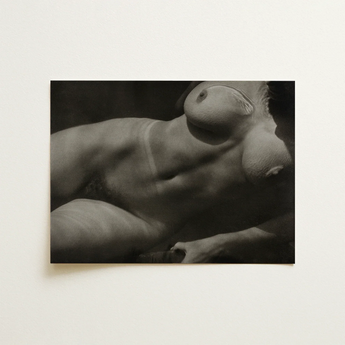 Rebecca Salsbury Strand - Alfred Stieglitz Art Print / Canvas Black-and-white Photographic Print Nude Female Figure Reclined Pose Rebecca