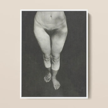 Rebecca Salsbury Strand - Alfred Stieglitz Art Print / Canvas Black-and-white Photographic Art Print Nude Human Figure Waist Alfred