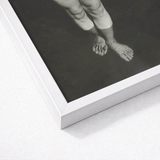 Rebecca Salsbury Strand - Alfred Stieglitz Art Print / Canvas Framed Black-and-white Photograph Person’s Legs Feet Encased Sleek, Prints