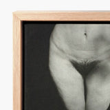Rebecca Salsbury Strand - Alfred Stieglitz Art Print / Canvas Minimalist Black-and-white Human Torso Framed Light, Prints